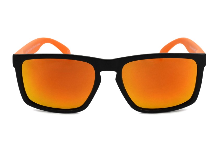 Daytona Noir - Verres Red Fire - Orange LM