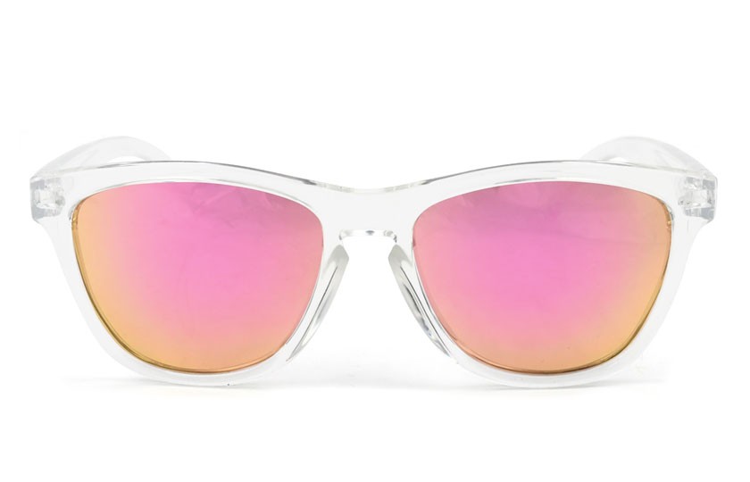 Transparent - Pink glasses - Transparent