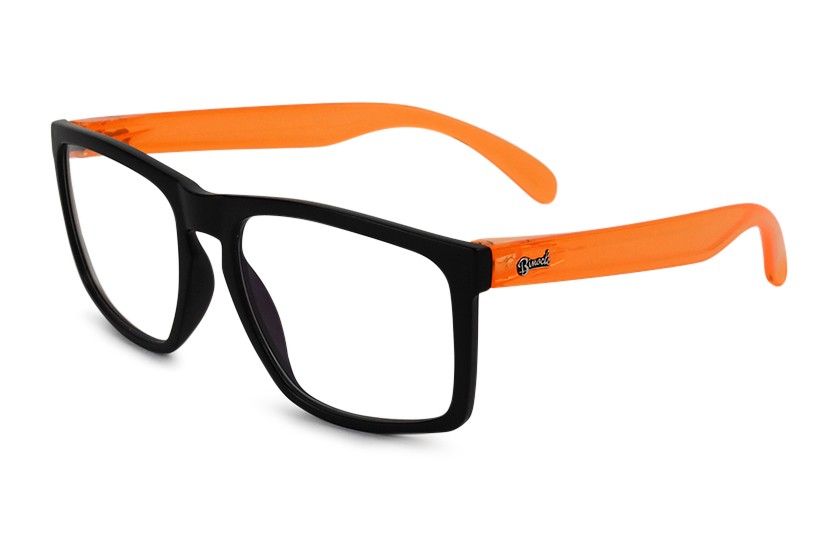 Lunettes anti fatigue Daytona Noir - Verres 30% filtration - Orange cocktail 35,00 €