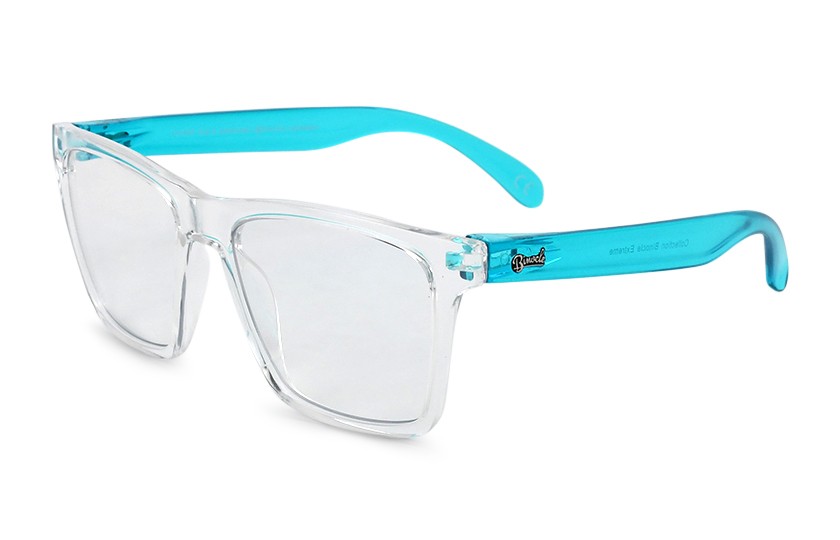 Lunettes anti fatigue Miami Transparent - Verres 30% filtration - Bleu clair brillant 35,00 €