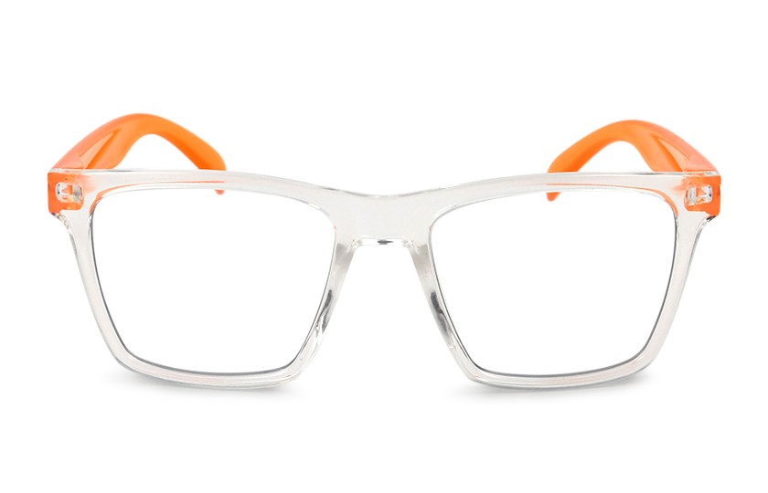 Lunettes anti fatigue Miami Transparent - Verres 30% filtration - Orange cocktail 35,00 €