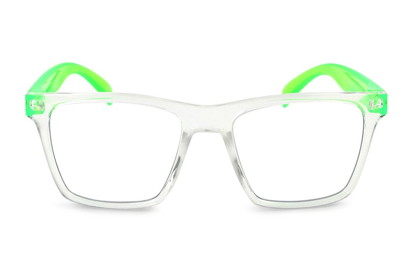 Lunettes anti fatigue Miami Transparent - Verres 30% filtration - Vert brillant 35,00 €