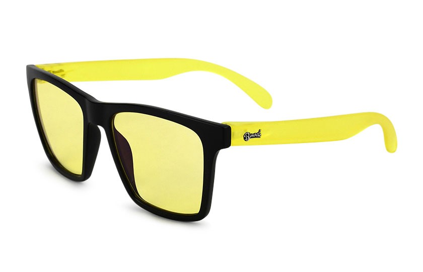 Miami Noir - Verres 60% filtration - Jaune mat