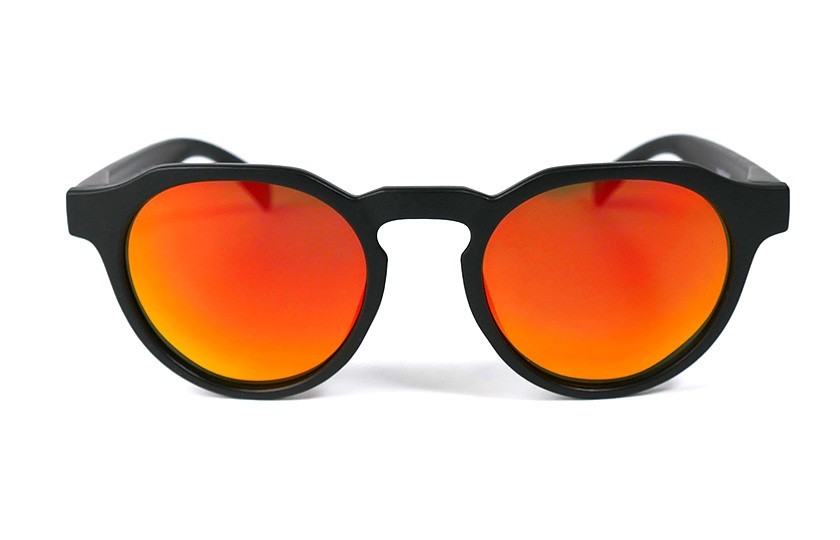 Columbia Black - Red Fire lenses - Black Movember