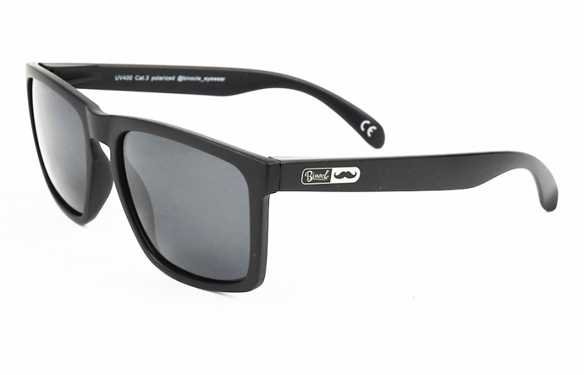 Daytona Black - Grey lenses - Black Movember