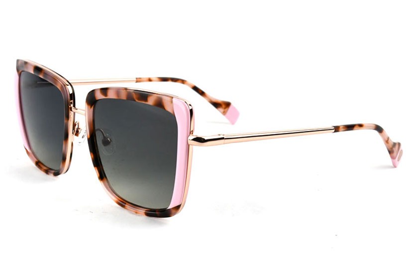 Carla Tortoise Pink/Pink Pastel - Br