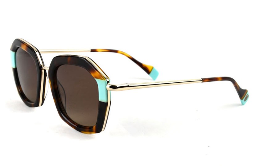 Rosalia Tortoise/Blue Pastel - Br