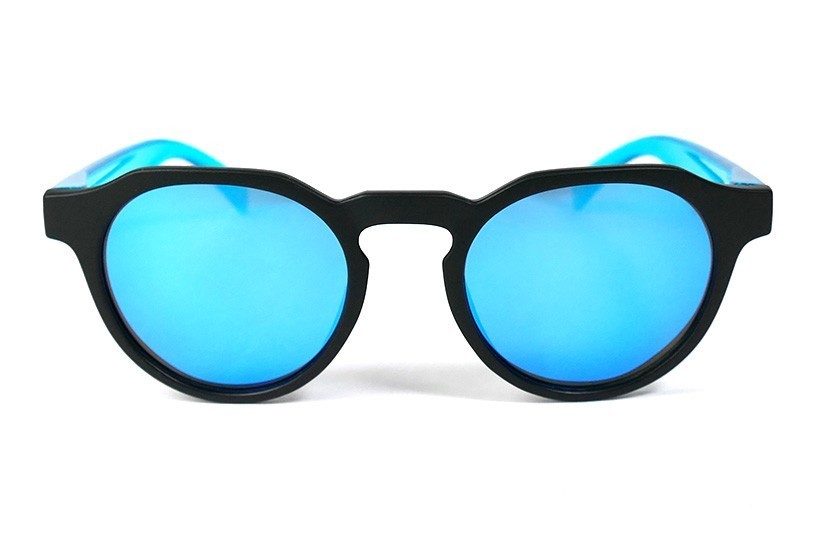 Columbia Black - Glasses Ice Blue - Blue Light