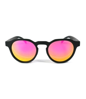 Black - Pink glasses - Black