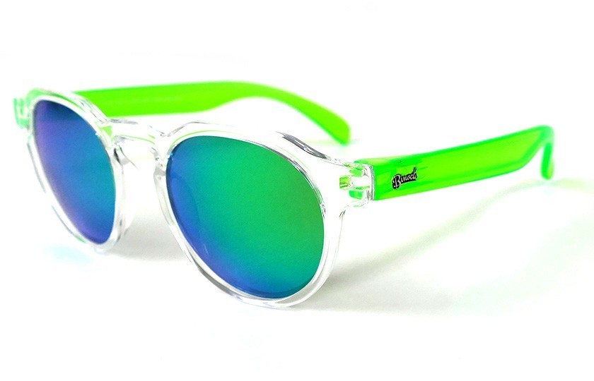 Transparent - Transparent glasses - Green