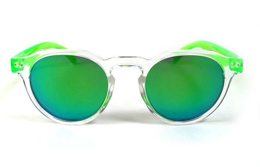 Transparent - Transparent glasses - Green