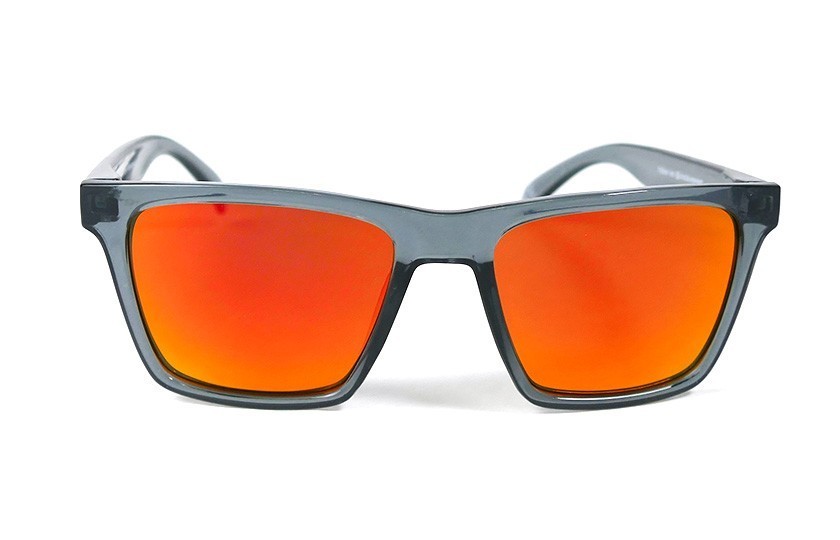 Miami Grey - Glasses Red Fire - Grey