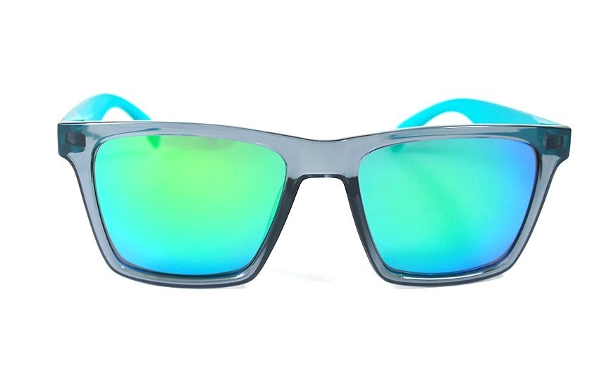 Miami Grey - Glasses Green - Duck Blue