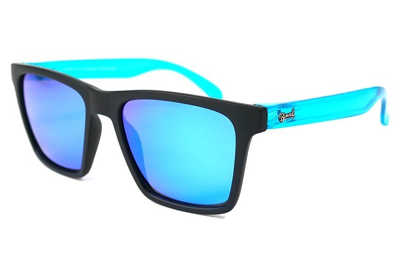 Miami Black - Glasses Ice Blue - Light Blue