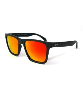 Miami Black - Glasses Red Fire - Black