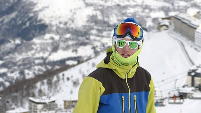 Lunettes de ski pour enfants Anti buée 100% protection UV Lunettes